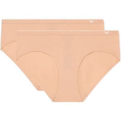 Giorgio Armani Emporio Armani Culotte Ew005195_af25589 Brief 2 Unités Nude L Femme - Publicité Giorgio Armani Emporio Armani Culotte Ew005195_af25589 Brief 2 Unités Nude L Femme - Publicité