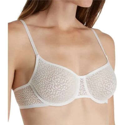 Dkny Soutien-gorge Modern Lace Unlined Demi Poplin White 36 Femme - Publicité Dkny Soutien-gorge Modern Lace Unlined Demi Poplin White 36 Femme - Publicité