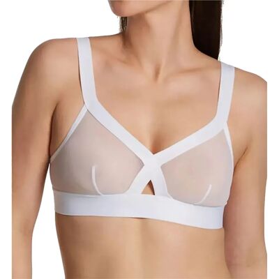 Dkny Soutien-gorge Sheers Triangle Cup White S Femme - Publicité Dkny Soutien-gorge Sheers Triangle Cup White S Femme - Publicité