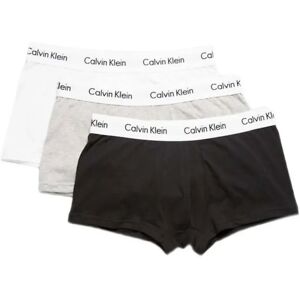 Calvin Klein Boxers Low Rise 3 Unités White / Gray / Black S Homme - Publicité Calvin Klein Boxers Low Rise 3 Unités White / Gray / Black S Homme - Publicité