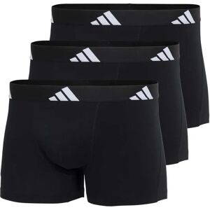 Adidas Underwear Boxers Active Flex Cotton Trunk 3 Unités Black / Black / Bk XL Homme - Publicité Adidas Underwear Boxers Active Flex Cotton Trunk 3 Unités Black / Black / Bk XL Homme - Publicité