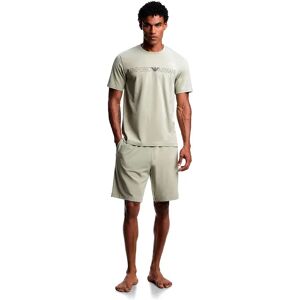 Giorgio Armani Emporio Armani Pyjama à Manches Courtes Em000400_af18890 Sage M Homme - Publicité Giorgio Armani Emporio Armani Pyjama à Manches Courtes Em000400_af18890 Sage M Homme - Publicité