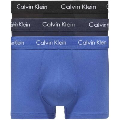 Calvin Klein Boxers 0000u2664g Low Rise 3 Unités Black / Navy / Blue S Homme - Publicité Calvin Klein Boxers 0000u2664g Low Rise 3 Unités Black / Navy / Blue S Homme - Publicité