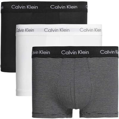 Calvin Klein Boxers 0000u2664g Low Rise 3 Unités Black And White Stripe S Homme - Publicité Calvin Klein Boxers 0000u2664g Low Rise 3 Unités Black And White Stripe S Homme - Publicité