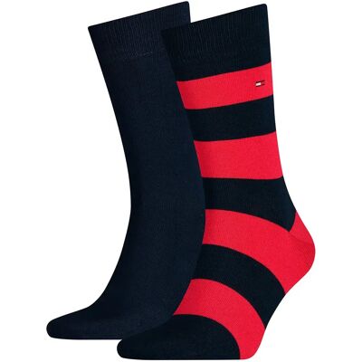 Tommy Hilfiger Chaussettes Rugby 2 Paires Tommy Original EU 43-46 - Publicité Tommy Hilfiger Chaussettes Rugby 2 Paires Tommy Original EU 43-46 - Publicité