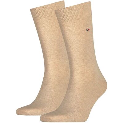 Tommy Hilfiger Chaussettes Classic 2 Paires Light Beige Melange EU 39-42 - Publicité Tommy Hilfiger Chaussettes Classic 2 Paires Light Beige Melange EU 39-42 - Publicité