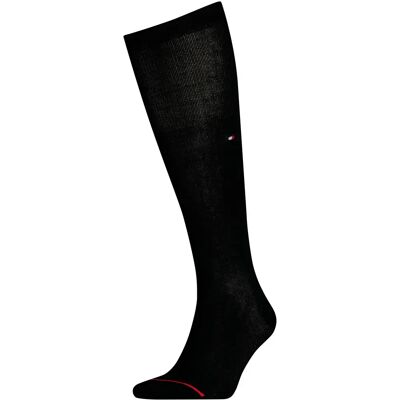 Tommy Hilfiger Chaussettes Tailored Mercerized Kneehigh Black EU 39-42 - Publicité Tommy Hilfiger Chaussettes Tailored Mercerized Kneehigh Black EU 39-42 - Publicité