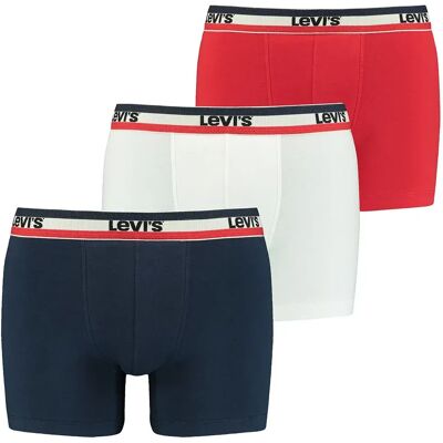 Levi´s Underwear Boxers Logo 3 Unités White / Blue / Red S Homme - Publicité Levi´s Underwear Boxers Logo 3 Unités White / Blue / Red S Homme - Publicité