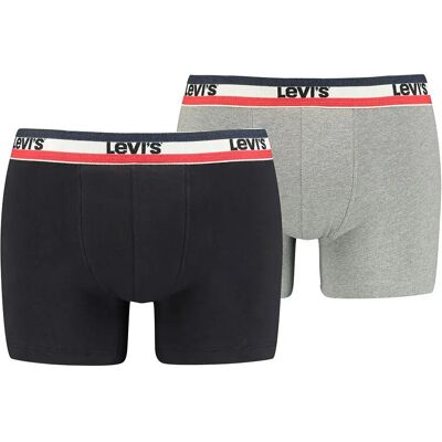 Levi´s Underwear Boxers Logo 3 Unités Black / Grey Melange S Homme - Publicité Levi´s Underwear Boxers Logo 3 Unités Black / Grey Melange S Homme - Publicité