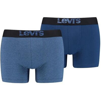 Levi´s Underwear Boxers Optical Illusion Organic Cotton 2 Unités Dark Blue Combo S Homme - Publicité Levi´s Underwear Boxers Optical Illusion Organic Cotton 2 Unités Dark Blue Combo S Homme - Publicité