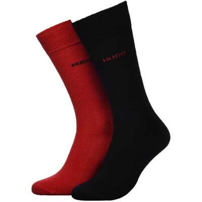 Hugo Chaussettes 50468099 Red 2 Paires Open Pink EU 39-42 - Publicité Hugo Chaussettes 50468099 Red 2 Paires Open Pink EU 39-42 - Publicité