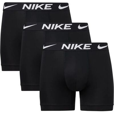 Nike Boxers Dri-fit Essential Brief 3 Unités Black / Black / Black L Homme - Publicité Nike Boxers Dri-fit Essential Brief 3 Unités Black / Black / Black L Homme - Publicité