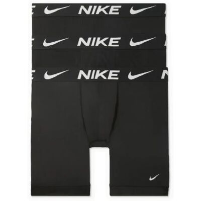 Nike Boxers Dri-fit Essential Brief Long 3 Unités Black / Black / Black XL Homme - Publicité Nike Boxers Dri-fit Essential Brief Long 3 Unités Black / Black / Black XL Homme - Publicité