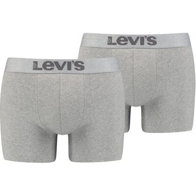 Levi´s Underwear Boxers Vintage Heather Cotton 2 Unités Mid Grey Melange S - Publicité Levi´s Underwear Boxers Vintage Heather Cotton 2 Unités Mid Grey Melange S - Publicité