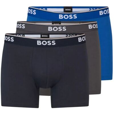 Boss Boxers Power 3 Unités Open Blue XL Homme - Publicité Boss Boxers Power 3 Unités Open Blue XL Homme - Publicité