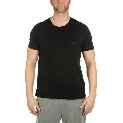 Giorgio Armani Emporio Armani T-shirt à Manches Courtes 111647-cc722 2 Unités Black / Heather M - Publicité Giorgio Armani Emporio Armani T-shirt à Manches Courtes 111647-cc722 2 Unités Black / Heather M - Publicité