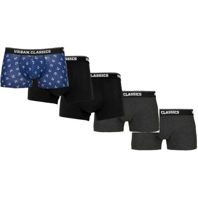 Urban Classics Boxers 5 Unités Anchor / Black / Charcoal 2XL Homme - Publicité Urban Classics Boxers 5 Unités Anchor / Black / Charcoal 2XL Homme - Publicité