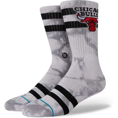 Stance Chaussettes Crew Bulls Dyed Grey EU 43-46 - Publicité Stance Chaussettes Crew Bulls Dyed Grey EU 43-46 - Publicité