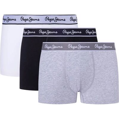 Pepe Jeans Boxers Pepe 3 Unités Grey Marl L Homme - Publicité Pepe Jeans Boxers Pepe 3 Unités Grey Marl L Homme - Publicité