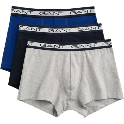 Gant Boxers Basic 3 Unités Light Grey Melange S Homme - Publicité Gant Boxers Basic 3 Unités Light Grey Melange S Homme - Publicité