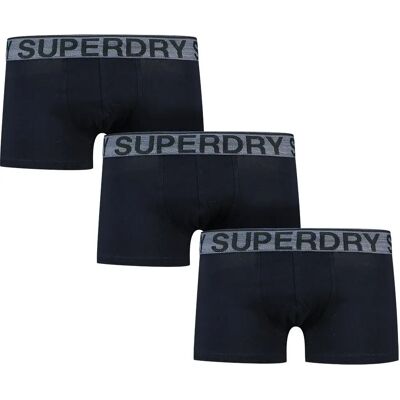 Superdry Boxers Trunk 3 Unités Eclipse Navy 2XL - Publicité Superdry Boxers Trunk 3 Unités Eclipse Navy 2XL - Publicité