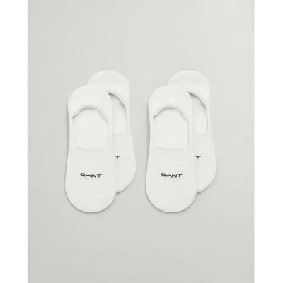 Gant Chaussettes Invisible 2 Paires White EU 43-45 - Publicité Gant Chaussettes Invisible 2 Paires White EU 43-45 - Publicité