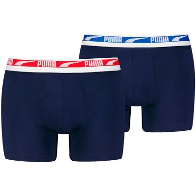 Puma Boxers Everyday Multi Logo 2 Unités Navy Combo XL - Publicité Puma Boxers Everyday Multi Logo 2 Unités Navy Combo XL - Publicité