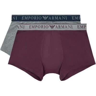 Giorgio Armani Emporio Armani Boxers 111769-4f720 2 Unités Grigio Melange / Mora S Homme - Publicité Giorgio Armani Emporio Armani Boxers 111769-4f720 2 Unités Grigio Melange / Mora S Homme - Publicité