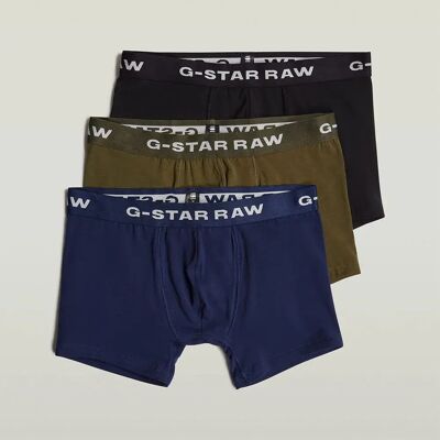 G-star Boxers D23774-d516 3 Unités Dark Black / Imperial Blue / Shadow Olive M Homme - Publicité G-star Boxers D23774-d516 3 Unités Dark Black / Imperial Blue / Shadow Olive M Homme - Publicité