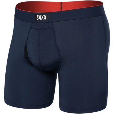 Saxx Underwear Boxers Multi-sport Mesh Brief Fly Navy L Homme - Publicité Saxx Underwear Boxers Multi-sport Mesh Brief Fly Navy L Homme - Publicité