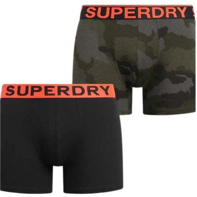 Superdry Boxers M3110453a 2 Unités Black / Athletic Grey Feeder L - Publicité Superdry Boxers M3110453a 2 Unités Black / Athletic Grey Feeder L - Publicité