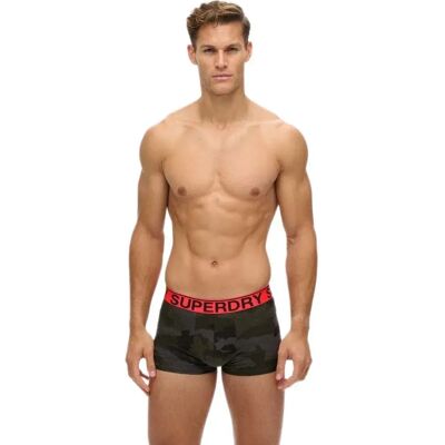Superdry Boxers M3110461a Trunk 2 Unités Black / Camo XL Homme - Publicité Superdry Boxers M3110461a Trunk 2 Unités Black / Camo XL Homme - Publicité