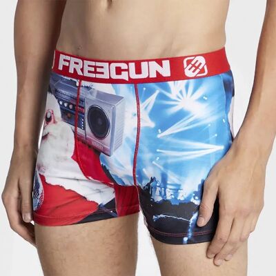 FREEGUN Boxers Gettoblaster Multicolored M - Publicité FREEGUN Boxers Gettoblaster Multicolored M - Publicité