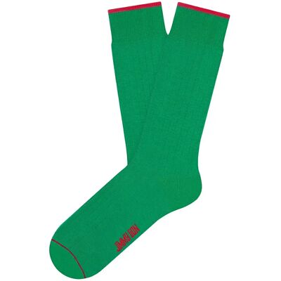 Jimmy Lion Chaussettes Crew Ribbed Green EU 41-46 - Publicité Jimmy Lion Chaussettes Crew Ribbed Green EU 41-46 - Publicité