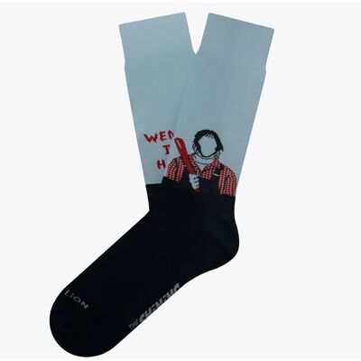 Jimmy Lion Chaussettes Crew The Shining Wendy I´m Home Blue EU 36-40 - Publicité Jimmy Lion Chaussettes Crew The Shining Wendy I´m Home Blue EU 36-40 - Publicité