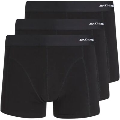 Jack & Jones Boxers Basic Bamboo Trunk Plus Size 3 Unités Black 6XL Homme - Publicité Jack & Jones Boxers Basic Bamboo Trunk Plus Size 3 Unités Black 6XL Homme - Publicité
