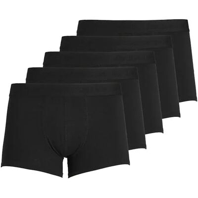 Jack & Jones Boxers Tone In Tone Trunks Plus Size 5 Unités Black 3XL Homme - Publicité Jack & Jones Boxers Tone In Tone Trunks Plus Size 5 Unités Black 3XL Homme - Publicité