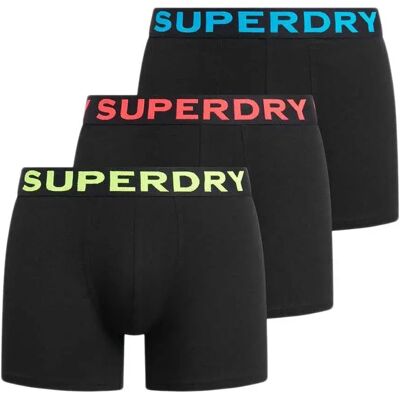 Superdry Boxers M3110452b 3 Unités Black/Neon M Homme - Publicité Superdry Boxers M3110452b 3 Unités Black/Neon M Homme - Publicité