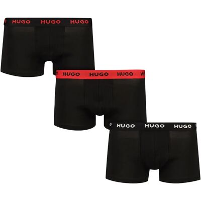 Hugo Boxers 50532611 Trunk Red 3 Unités Charcoal S Homme - Publicité Hugo Boxers 50532611 Trunk Red 3 Unités Charcoal S Homme - Publicité