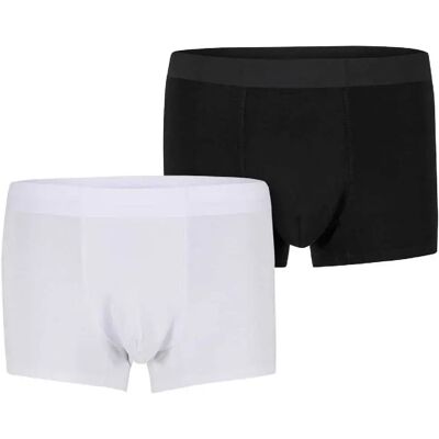 Urban Classics Boxers Bonded Retro 2 Unités Black / White S - Publicité Urban Classics Boxers Bonded Retro 2 Unités Black / White S - Publicité