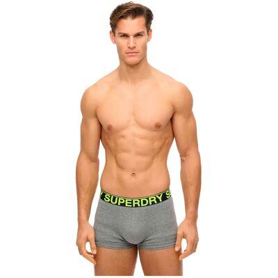 Superdry Boxers M3110450b Trunk 3 Unités Krst Blk Mg Grt / Noos Gry Mrl / Rvn Blk Mrl L Homme - Publicité Superdry Boxers M3110450b Trunk 3 Unités Krst Blk Mg Grt / Noos Gry Mrl / Rvn Blk Mrl L Homme - Publicité