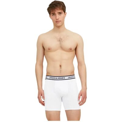 Jack & Jones Boxers Solid Plus Size 3 Unités Light Grey Melange / White / Navy Blazer 6XL Homme - Publicité Jack & Jones Boxers Solid Plus Size 3 Unités Light Grey Melange / White / Navy Blazer 6XL Homme - Publicité