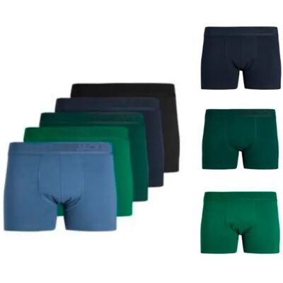 Jack & Jones Boxers John Solid 8 Unités Navy Blazer / Ponderosa Pine / Aventurine / Black / Blue XL Homme - Publicité Jack & Jones Boxers John Solid 8 Unités Navy Blazer / Ponderosa Pine / Aventurine / Black / Blue XL Homme - Publicité