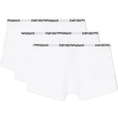 Giorgio Armani Emporio Armani Boxers Em000259_af14132 3 Unités White / White / White XL - Publicité Giorgio Armani Emporio Armani Boxers Em000259_af14132 3 Unités White / White / White XL - Publicité