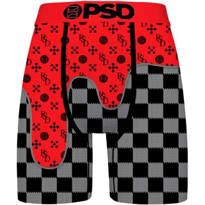 Psd Boxers Infra Luxe Red / Grey S Homme - Publicité Psd Boxers Infra Luxe Red / Grey S Homme - Publicité