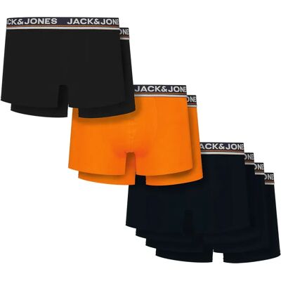 Jack & Jones Boxers John Solid 8 Unités Navy Blazer / DGM / Orange M Homme - Publicité Jack & Jones Boxers John Solid 8 Unités Navy Blazer / DGM / Orange M Homme - Publicité