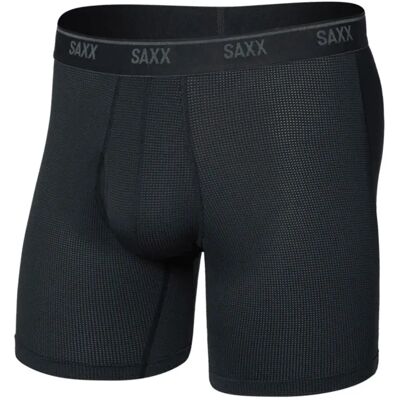 Saxx Underwear Boxers Quest Quick-dry Mesh Black 2XL Homme - Publicité Saxx Underwear Boxers Quest Quick-dry Mesh Black 2XL Homme - Publicité