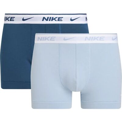 Nike Boxers Eday Trunk 2 Unités Light Army Blue / Blue Force White L Homme - Publicité Nike Boxers Eday Trunk 2 Unités Light Army Blue / Blue Force White L Homme - Publicité
