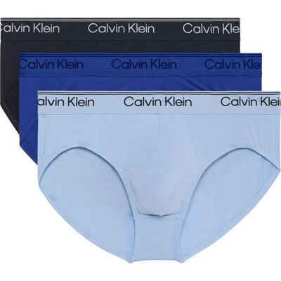 Calvin Klein Slips Lv00nb4408 Brief 3 Unités Shoreline / Royalty / Blue Bell 2XL Homme - Publicité Calvin Klein Slips Lv00nb4408 Brief 3 Unités Shoreline / Royalty / Blue Bell 2XL Homme - Publicité