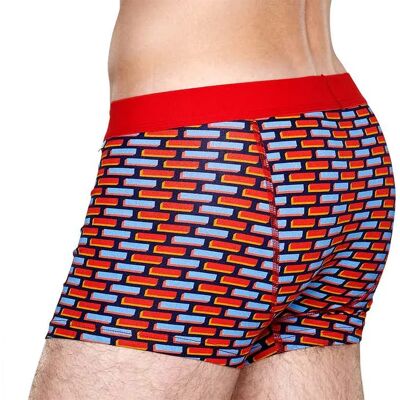Happy Socks Boxers Brick Texture Delight Multicolor XL - Publicité Happy Socks Boxers Brick Texture Delight Multicolor XL - Publicité
